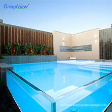 Customize acrylic panel swimming pool